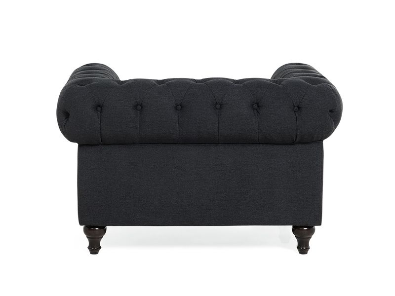 Fotel grafitowy CHESTERFIELD zdjęcie 5