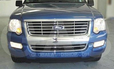 Ford Explorer - Chromowane Listwy Grill Chrom Atrapy Zderzaka Tuning na Arena.pl