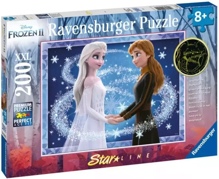 Puzzle XXL 200 elementów. Kraina Lodu 2 zdjęcie 1