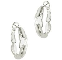 Kolczyki półkoła (P6585AG)