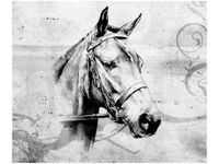 60X50CM KOŃ OBRAZ ŚCIAN DREWNIANE