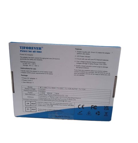 Ładowarka do laptopa TJ-080 Lenovo 20V 3.25A 65W na Arena.pl