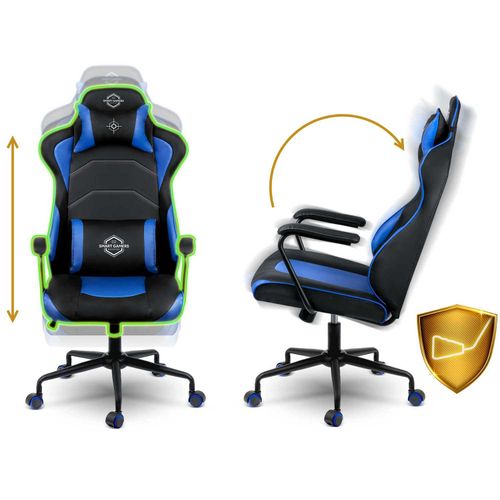 Fotel gamingowy Sofotel Yasuo - niebieski - 2591 na Arena.pl