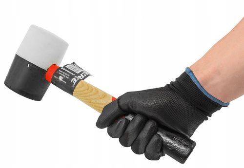 MŁOTEK GUMOWY BRUKARSKI BLACHARSKI DO KOSTKI 1100g TRZONEK DREWNIANY na Arena.pl