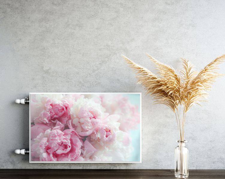 MASKOWNICA Magnetyczna Na Kaloryfer Kwiaty Peonie Natura 100cm x 60cm zdjęcie 5