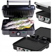 2 x OPIEKACZ GRILL ELEKTRYCZNY XXL MOCNY 2500W MESKO