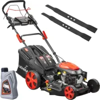 KOSIARKA SPALINOWA Z NAPĘDEM OHV POTĘŻNA MOCNA 7KM LEHMANN 2 NOŻE 48