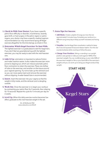 kegel training 2 pcs pink na Arena.pl