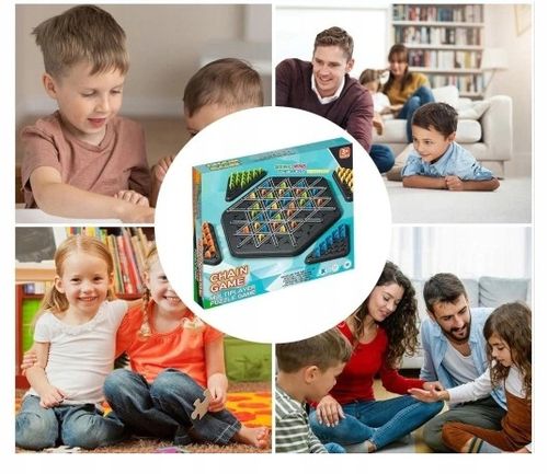 TRIANGLE CHESS BOARD GAME, INTERACTIVE PEGBOARD GAME, DESKTOP BOARD GAMES na Arena.pl