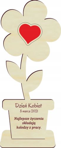 KWIATEK DZIEŃ KOBIET PREZENT DO PRACY na Arena.pl