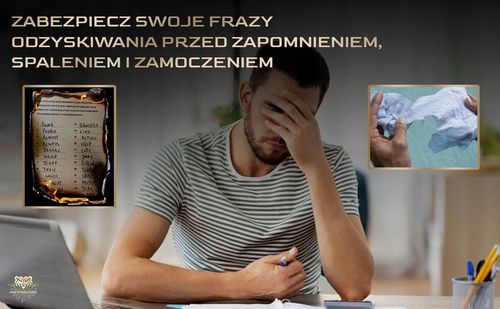 Zimny Portfel Kryptowalut AWANGUARD Ultimate 3x24 SEED Phrase Crypto Backup na Arena.pl