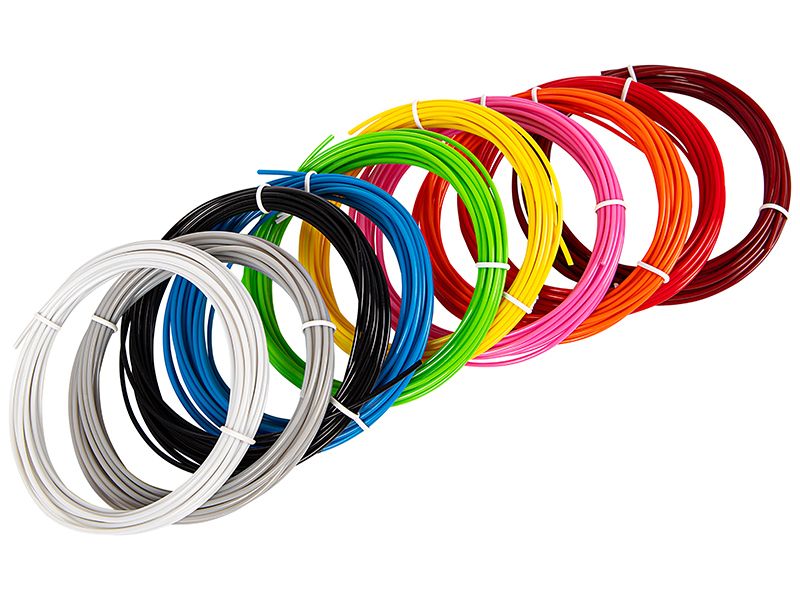 Długopis 3D - wkłady filament 10x5m multikolor zdjęcie 1
