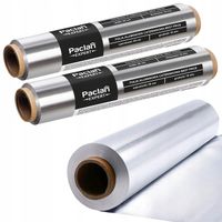 MOCNA FOLIA ALUMINIOWA PACLAN EXPERT 60M GASTRONOMICZNA DUŻA ROLKA 2 SZTUKI
