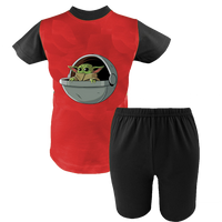 Krótka Piżama dziecięca Baby Yoda