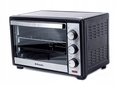 PIEKARNIK ELEKTRYCZNY RIWALL RPI-01 25L TERMOOBIEG ROŻNO GRILL na Arena.pl