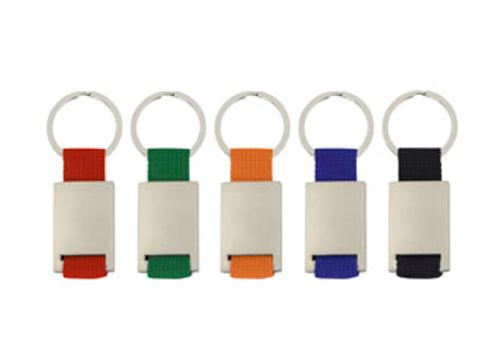 Brelok do kluczy jednostronny grawer 100 szt. kolor paska zielony na Arena.pl