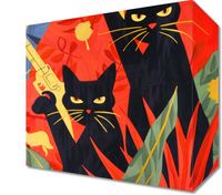 Obraz 20x20cm Dżungla w Odcieniach Nocy