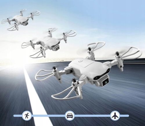 DRON TURBO 2X KAMERA PODGLĄD POWRÓT FUTERAŁ 2X AKU na Arena.pl