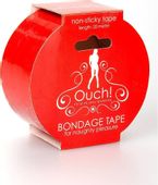 Czerwona Taśma Bdsm Ouch! - Bondage Tape Red 20M