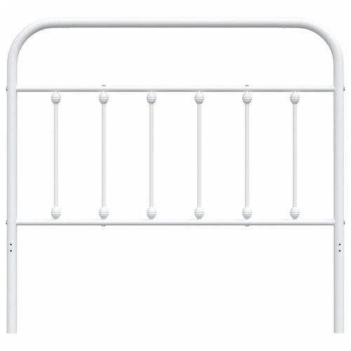 Metalowe wezgłowie, białe, 107 cm na Arena.pl