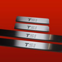 Listwa progowa VOLKSWAGEN GOLF MK7 TSI Stal nierdzewna 304 mat 4szt