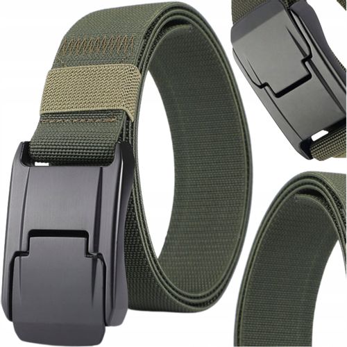 Parciany Elastyczny Taktyczny Pasek Klamra Automatyczna Damski Męski na Arena.pl