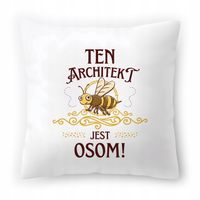 Poduszka Dla Architekta Na Urodziny Prezent Z Nadrukiem Ze Zdjęciem