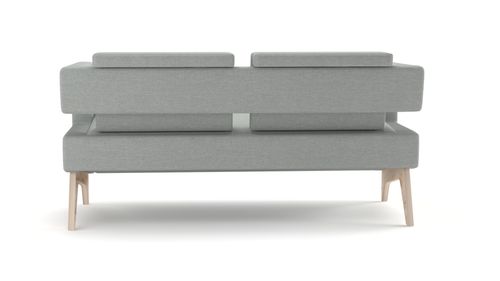 Sofa Loop 158cm szara jasna D2 na Arena.pl