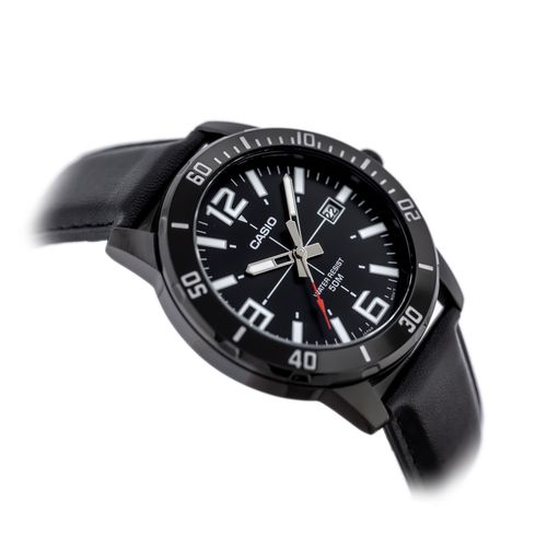ZEGAREK MĘSKI CASIO MTP-VD01BL-1B (zd169d) + BOX na Arena.pl