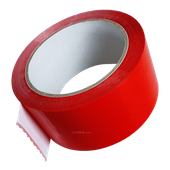 TAŚMA 1222 50mm/66m CZERWONA, KAUCZUK, SCAPA