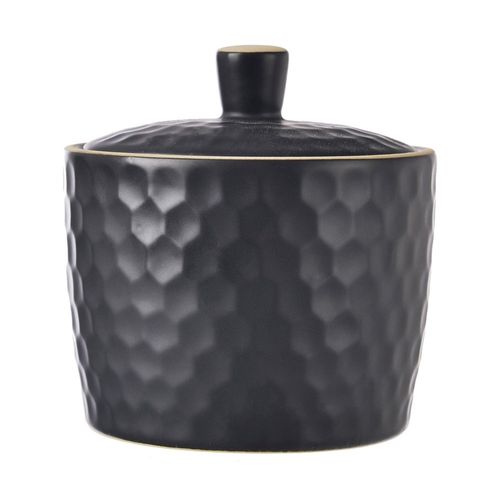Cukierniczka ceramiczna czarna TEA TIME 320 ml na Arena.pl