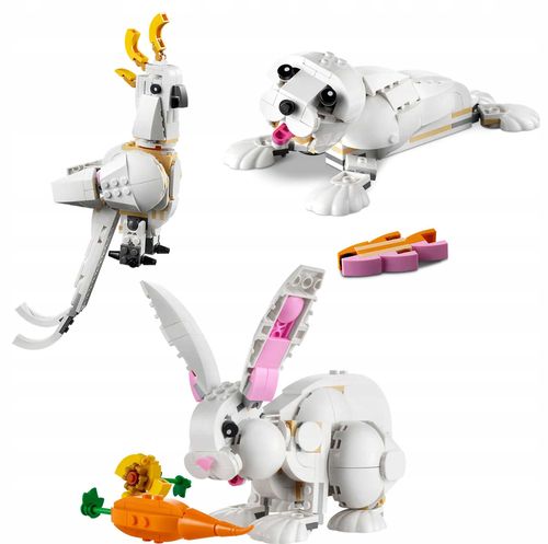 31133 - lego creator - biały królik na Arena.pl