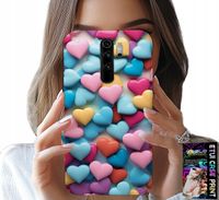 ETUI DO XIAOMI REDMI 9 - KOLOROWE SERCA MOŻLIWOŚĆ PERSONALIZACJI