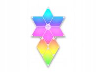panele led rgb smart 9 sztuk lampa dekoracyjna wifi bluetooth aplikacją