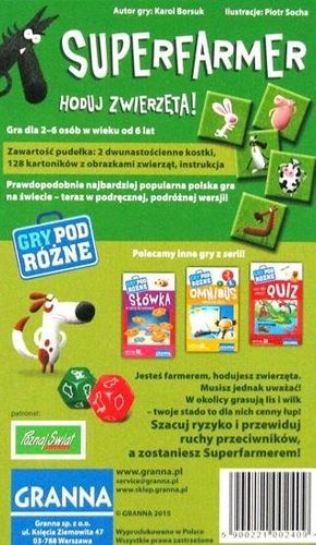Super Farmer (wersja podróżna) na Arena.pl