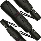 PARASOL MĘSKI PARASOLKA MĘSKA DAMSKA FULL PEŁNY AUTOMAT CZARNA MOCNA