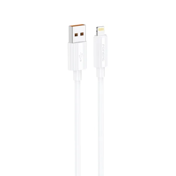 foneng kabel xs07 lightning 2.4a 1m biały zdjęcie 2