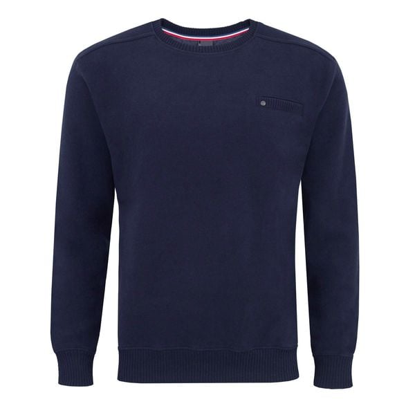 Sweter męski granatowy Amir Rozmiar - L zdjęcie 1