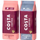 Costa Kawa Ziarnista Arabica Caffe Crema Rich + Caffe Crema 2x1kg