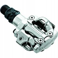 Pedały Shimano SPD PD-M520 srebrne + bloki BOX PL