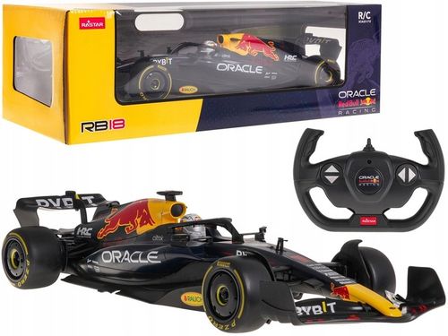 szybkie i zwinne autko na pilota ORACLE Red Bull Racing RT18 1:12 RASTAR na Arena.pl