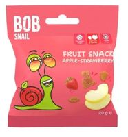 BOB SNAIL Przekąska jabłko truskawka 20 g
