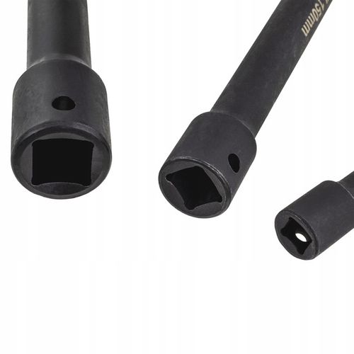 ZESTAW PRZEDŁUŻEK UDAROWYCH 1/4 3/8 1/2 UDAR KLUCZY NASADKI 9 EL na Arena.pl