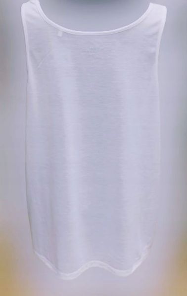 Bluzka TOP TANK gładka BIAŁA Infinity Woman BASICS r 44 ( 2XL ) zdjęcie 2