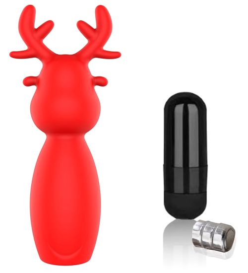 Mini wibrator - Słodki Reniferek zdjęcie 1
