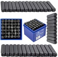 Numeratory wybijaki litery cyfry 8 mm 36 szt. do stali Falon-Tech