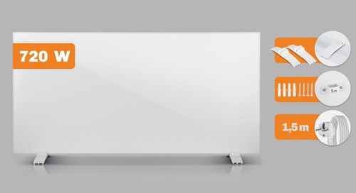 Grzejnik na podczerwień promiennik podczerwieni 720W BERDSEN + nogi na Arena.pl