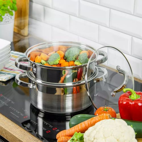 garnek na parę klausberg 3 elem. 24cm kb-7144 na Arena.pl