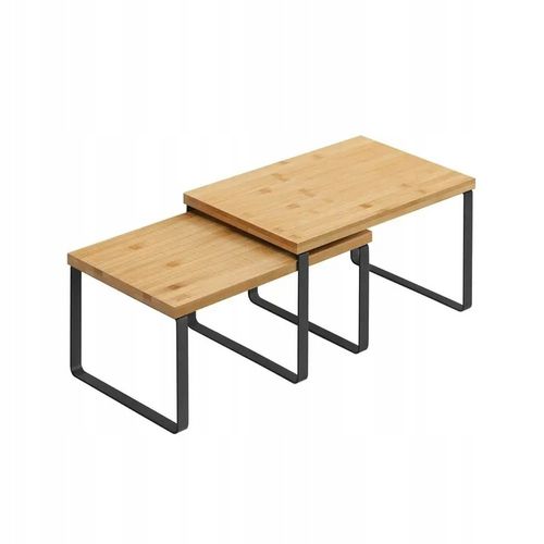 KOMPLET DWÓCH PÓŁEK kuchennych BANBUS na przyprawy do szafy STOJAK na Arena.pl