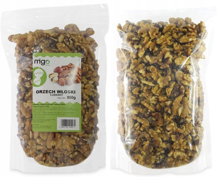 ORZECHY WŁOSKIE Łuskane 0,8 kg Naturalne zdjęcie 6